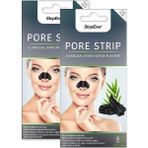 Leaf Shop Charcoal Pore Strip Kömürlü Siyah Nokta Plasteri (2 x 6 Adet)