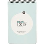 Leaf Shop Color Hisli Şeyler 'kimseleri Çekemem' Çizgili Üstten Spiralli Defter, A5, 80 Yaprak