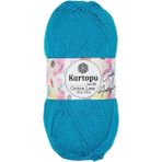 Leaf Shop Cotton Love El Örgü Amigurumi Ipi Yünü 100 gr K512 Koyu Turkuaz