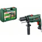 Leaf Shop Darbeli Matkap Easyımpact 600, 600 W, Takım Çantası Dahil, Elektronik Hız Kontrolü, Ergonomik, 1.7 Kg, Yeşil