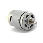 Leaf Shop Dc Motor 20000 Rpm Yüksek Hızlı Dc 18V Dıy Rc Oyuncak Model Araba Bot Helikopter Vakum Fan Elektrik