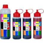 Leaf Shop Epson Uyumlu 103 L3260 L3250 L3560 L3251 4 Renk Mürekkep Dolum Seti 1 Kg. + 3 X500 Gr.