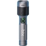 Leaf Shop Flashlight BX2101FL 30W Led, Max. 1450 Lümen Parlaklık ve 690 Metreye Kadar Uzun Menzilli Şarj Edilebilir, LED Güç Göstergeli Çok Modlu Acil Durum ve Kamp Kompakt El Feneri
