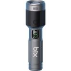 Leaf Shop Flashlight BX5101FL 60W Led, Max. 2300 Lümen Parlaklık ve 850 Metreye Kadar Uzun Menzilli, Şarj Edilebilir, LED Güç Göstergeli ve Çok Modlu Kamp Acil Durum Için Kompakt El Feneri
