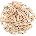 Leaf Shop Home 24 Adet Mini Ahşap Not Mandalı,not Tutucu Dekoratif Mandal Çalışma Odası Ev Ofis Için Küçük Mandallar (Natural)