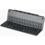 Leaf Shop Katlanabilir Klavye, Standlı ve Taşınabilir, Windows Ios Android iPhone ve Tablet ile Uyumlu Seyahat Klavyesi