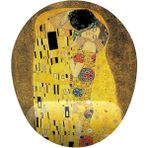 Leaf Shop Klimt Kiss Bilek Destekli Mouse Pad - Altın