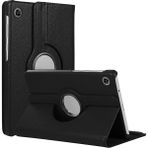 Leaf Shop Lenovo Tab M10 3.nesil 10.1`` Için Kılıf (TB-328F) 360 Rotating Stand Deri Siyah [tab M10 3.nesil ile Uyumlu Kılıf - Siyah]