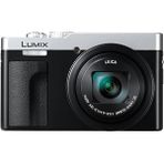Leaf Shop Lumıx DC-TZ99E-S Kompakt Seyahat Zoom Kamera, Leica Dc Lens, 30X Zoom, 24-720 Mm, 20,3 Mp, Oıs, 4K 30P Video, 3 Inç Katlanabilir Monitör, Wifi, Bluetooth, Gümüş