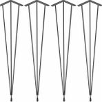 Leaf Shop Masa Ayağı 4 Adet 85 cm Firkete Tel Ayak