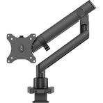 Leaf Shop Monitör Tutucu 17" - 40" Ekranlar Için 12KG Taşıyabilir, LCD LED Vesa Kolları, Eğilebilir Döndürülebilir Kablo Kılavuzlu Ergonomik Ekran Tutucu - Siyah