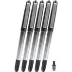 Leaf Shop Pilot Kalem 5 Adet Uniball Eye Needle 0.5 mm Iğne Uçlu Pilot Kalem UB-185 S Iğne Uçlu Likit Mürekkep Jel Kalem