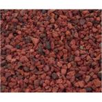 Leaf Shop Pomzası 25 kg 5-10 mm Kırmızı Pomza Cüruf Lav Taşı Kırmızı Ponza Volkanik Cüruf