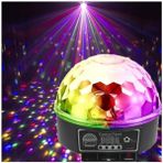 Leaf Shop Rgbw DMX512 Sahne Küre LED Işık Sistemi 6X1W Disko Işığı
