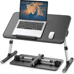Leaf Shop Saiji AL30 Ayarlanabilir Laptop Standı Ergonomik Tasarım 17 Inç Uyumlu Taşınabilir Masa Siyah