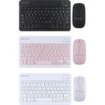 Leaf Shop Tablet ve Telefonlar Için Bluetooth Klavye ve Mouse Set - Siyah AL3476