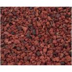 Leaf Shop Tarım Pomzası 25 kg 5-10 mm Kırmızı Pomza Cüruf Lav Taşı Kırmızı Ponza Volkanik Cüruf