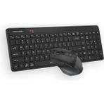 Leaf Shop Tech FG2400 Air2 Mini Q-Türkçe Fn-Multimedya Klavye + Optik Mouse Sessiz 2.4ghz Kablosuz Klavye Mouse Set