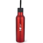 Leaf Shop - Termal Şişe - 750ML - Kırmızı Renk - Paslanmaz Çelik - Çift Katmanlı - 12 Saat Sıcak 24 Saat Soğuk Tutar - Hava Geçirmez Vidalı Kapak Özelliği - Özel Silikon Conta Sayesinde Sızdırmaz Şişe