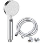 Leaf Shop Turbo Yüksek Basınçlı Duş Seti - Su Tasarruflu Masaj Başlığı ve Pvc Banyo Hortumu ile (Renk Asortidir)