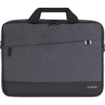 Leaf Shop Unicity Eco MCE-1101 Çevre Dostu Laptop Çantası, Ykk Fermuarlı Macbook Çantası, MacBook Air/pro ile Uyumlu Bilgisayar Çantası, Erkek Kadın 15.6 Inç Notebook El Çantası, Siyah