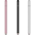Leaf Shop Universal Telefon Tablet iPad 2in1 Disk Uçlu Stylus Pen Dokunmatik Kalem - AL3466 (Siyah)