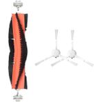 Leaf Shop Vacuum Mop 1c/2c/dreame F9 Uyumlu Yedek Ana Fırça ve Yan Fırça-3 Parça