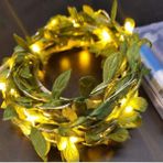 Leaf Shop Yaprak Figürlü Dekoratif 3 Metre Peri LED Pilli Işık Yılbaşı Aydınlatma