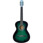 Leaf Shop Yeşil Renk Klasik Gitar - 4/4 Boy Öğrenci Gitarı Kılıf ve Pena Hediye !