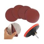 Leaf Shop Zımpara Seti + Matkap Aparatı 115 mm (10 Parça)
