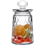 Leafy Kavanoz 1100 cc - Şeffaf - 1 Adet - 1100 ml