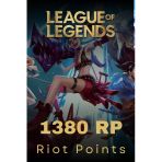 League Of Legends 1380 Rp Riot Points