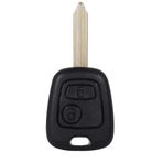 Leapiture Citroen Saxo Xsara Picasso Berlingo için 2 Düğme Uzaktan Kesilmemiş Boş Bıçak Anahtarlık Shell Kılıf
