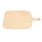 Leapiture Küçük Peynir Kurulu Yemek Tabağı Yemek Servis Tepsisi Çok Amaçlı Ahşap Kesme Tahtası Kayın Asılı Delik Mutfak Parti Cafe için (29x20 cm/11,4x7,9 inç)