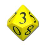 LEARNING ADVANTAGE - Jumbo Polyhedra Kalıp - 10 Taraflı - Oyunlar için Büyük, Köpük Zar - Sayıları, Olasılıkları, Toplama ve Çıkarma Öğretme