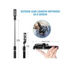 leasertech Selfie Stick 360 Derece Bluetooth Kumandalı 103cm Selfie Çubuğu Tripod