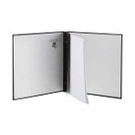 Leatherette Post Bound Fotoğraf Albümü, 30.5 x 30.5 Cm, Siyah