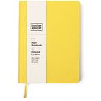 Leather&Paper LP0573 Sarı Çizgisiz Defter