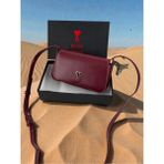 Leauder Women Kadın Mini Omuz & Çapraz Askılı Kadın Çantası - Bordo