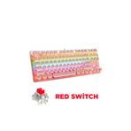 Leaven 87 Tuşlu Daktilo Tarzı Red Switch Mekanik Klavye