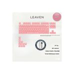 Leaven Klavye Tuş Takımı -Pbt Çift Baskı Keycap Seti- Çizgi Desenli 97 Tuşlu - Pembe Tuş Takımı