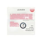 Leaven MEKANİK KLAVYE CRYSTAL JELLY KEYCAPS -136 TUŞLU KRİSTAL Jelly YARI SAYDAM OEM PROFİL PEMBE TUŞ TAKIMI