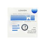 Leaven MEKANİK KLAVYE KEYCAP SETİ MAVİ-BEYAZ KADEMELİ 136 TUŞLU KEYCAP