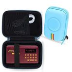 Leayjeen Phomemo/Memoking/Ponek/SUNLONG M02 Taşınabilir Cep Yazıcısı ve Mini Bluetooth Kablosuz Termal Çıkartma Yazıcısı ile Uyumlu Yazıcı Kılıfı (Yalnızca Kılıf)