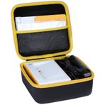 Lebakort Kodak Dock Plus 4PASS / Kodak Dock Premium 4x6 Taşınabilir Anında Fotoğraf Yazıcısı (Siyah Kılıf) ile Uyumlu Sert Kılıf