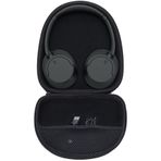 Lebakort Sony WH-CH720N WH-CH520 WH-CH510 WH-CH710N XB900N XB700N WH-CH700N WH-1000XM5 WH-910N Gürültü Önleyici Kablosuz Bluetooth Kulaklık ile Uyumlu Sert Kılıf. (siyah Kılıf)