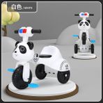 Lebeigo Çocuk Pedallı Üç Tekerlekli Bisiklet Katlanabilir Bebek Pedallı Bisiklet 1-2-4 Yaş Müzikli ve Işıklı Çocuk Bisikleti (Yurt Dışından) - Beyaz
