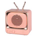 Lebeigo Retro Taşınabilir Cep Telefonu Subwoofer Ses/nostaljik Mini Bluetooth Hoparlör (Yurt Dışından) - Açık Pembe