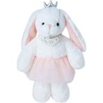 Lebeigo Softlife Pembe Tül Etek Tavşan Konfor Bebek Uzun Kulaklar Peluş Oyuncak Bebek Kız (Yurt Dışından) - Beyaz - Pembe