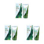 LEBELAGE Nemlendirici Aloe Vera Spf 50 Pa Güneş Kremi Moisture Aloe Sun Cream (3 paketi)